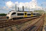 460 508-5 erreicht am 2.7.2017 als RB26 (RB25439) von Köln Messe/Deutz nach Mainz Hauptbahnhof den Kölner Hauptbahnhof.