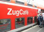 Ein ZugCaf in Kln Hauptbahnhof!        16.07.06