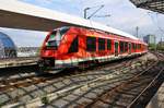 620 044-7 verlässt am 13.07.2019 als RB25 (RB11554) von Köln-Hansaring nach Meinerzhagen den Kölner Hauptbahnhof.