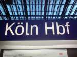 Kln Hbf am 13.07.2008