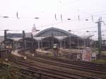 Der Blick auf den Klner Hbf am 07.01.2006