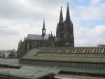 Blick auf den Klner Hbf.und dem Dom