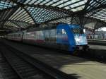 Am 14.6 stand die 101 071  Märklin  mit einem IC in Köln HBF.