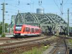 620 022 fährt hier gerade in den Kölner Hbf ein, 02.08.2015.