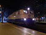 Am Morgen des 5.12 stand die E10 1239 mit dem SDZ 68906 nach Celle in Köln Hbf bereit.