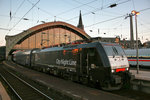 E 189 090 mit einem Nachtzug am 31.