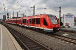 620 508-1 und 622 004-9 erreichen am 3.7.2017 als RB25 (RB11562) von Köln Hansaring nach Meinerzhagen den Kölner Hauptbahnhof.