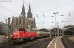 DB Cargo 261 105 // Köln Hbf // 14. Oktober 2020
Umgeleitete Übergabe aus Bergheim-Niederaußem aka RWE Power AG.