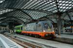242.504 Hectorrail mit Flixtrain nach Hamburg in Köln Hbf, am 08.09.2023.