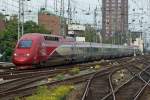 Thalys 4321 bei der Einfahrt in Kln 19.9.2010