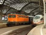 1142 635 der North Rail kam am 12.5.15 mit dem CLASSIC COURIER Sonderzug CBB 347 nach Königsberg in den Kölner Hbf eingefahren. Der Weg führte von Köln über Danzig und Masuren nach Königsberg.

Köln 12.05.2015