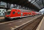 RB27 (RB12583)  Rhein-Erft-Bahn  nach Koblenz Hauptbahnhof steht am Abend des 1.7.2017 im Kölner Hauptbahnhof bereit.