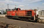 294 657-2 durchfährt am 16.8.2017 den Kölner Hauptbahnhof in Richtung Westen.