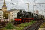 78 468 mit Sonderzug bei der Einfahrt in Köln Hbf, am 23.10.2021.