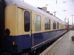 Ein Rheingold Wagen im Klner Hbf zum Anlass 150 Jahre Klner Hbf