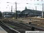 Kln Hauptbahnhof mit Gleisvorfeld.