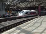 ICE der BR 407 aufgenommen am 10.6.14 in Köln Hbf.