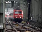 Überraschung! Am 12.12.15 zog ganz überraschend die 181 215-5 den PbZ 2470 nach Dortmund.