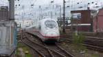 BR 407 verlässt Gleis 5 des Kölner Hbf in Richtung Bahnbetriebswerk.