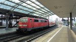 DB-Regio NRW 111-116 am Schlussende des RE 1 nach Aachen, hier bei der Ausfahrt aus Köln HBF in Richtung Düren, Horrem und weiter nach Aachen.

Köln HBF
18.08.2016