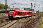 620 523 kommt aus dem Deutzerfeld um einen RE12 Umlauf nach Trier Hbf in Köln Messe/Deutz zu beginnen, am 12.05.2019.