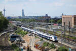 Am 24. Juni 2024 fuhren zwei National Express Hamster als RB 48 aus dem Bahnhof Köln-Messe/Deutz aus