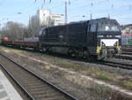 272 406-0 mit Güterzug am Bahnhof Köln-West in Fahrtrichtung SSW, 19.02.2025 (50.942981, 6.933728)