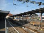 Blick auf den Bahnhof Konstanz.