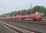 442 337 aus Rostock (Netz Warnow) und 442 215 aus Mnchen (Netz Werdenfels) stehen am 07.