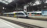 RB 110 nach Döbeln Hauptbahnhof im Leipziger Hbf.