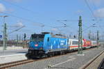 DB Regio Bayern 146 246-4  Bahnland Bayern  am Leipzig Hbf auf dem Weg in Aussbeserungs Werk Dessau 27.03.2018