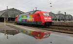 DB 101 066-9  #Einziganders  pausierte am 13.02.2023 in Leipzig Hbf.