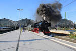 LDK 051 079-6 (52 8079-7) verlässt Leipzig Hbf zur Fahrt zum Bahnhofsfest nach Magdeburg. (09.09.2023)