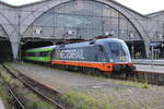 Am 11.05.2024 bespannte in Leipzig Hbf die Hectorrail 243.532  Lightyear den FLX 1366 nach Hamburg Hbf.