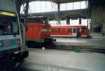 eine kleine Parade im Leipziger Hauptbahnhof.