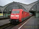 101 067 steht am 31.03.06 im Leipziger Hbf.