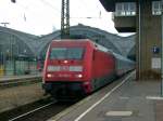 101 006 verlsst den Leipziger Hbf.