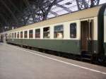  Back to the 1980ers  DR Halberstdter Reisezugwagen mit BUFFET Abteil im Hbf Leipzig 13.04.2010