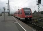 Hier 612 538 und 612 106 als RE6 nach Chemnitz Hbf., bei der Ausfahrt am 14.5.2010 aus Leipzig Hbf.