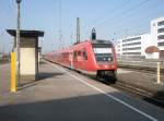 Hier 612 130 und 612 606 als ein RE6 von Leipzig Hbf.