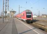 Hier ein RE5 von Leipzig Hbf.