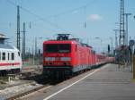 Bereitstellung des PbZ 2466 nach Berlin Rummelsburg am 26.Juli 2011 im Leipziger Hbf.