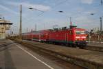 Hier 143 948-8 mit einem RE13 von Magdeburg Hbf.