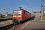 Hier 143 871-2 mit einer RB57 von Leipzig Hbf.