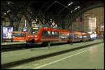 442 119 steht am 17.12.2012 als RE 17089 nach Dresden in Leipzig Hbf.