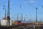 442 814 bei Einfahrt in den HBF Leipzig 06.02.2013