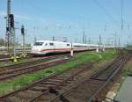 ICE 791  Plattling  von Kiel Hbf nach Leipzig Hbf.Aufgenommen am 06.05.2013 in Leipzig