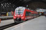 Hier 442 115-2 als RE50  Saxonia  (RE17067) von Leipzig Hbf.