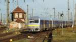 MRB RE 6 Chemnitz - Leipzig hier bei Einfahrt in Leipzig Hbf 20.12.2015