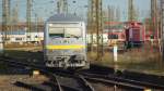 MRB Steuerwagen auf dem Weg als RE 6 nach Chemnitz hier bei der Ausfahrt in Leipzig Hbf 20.12.2015